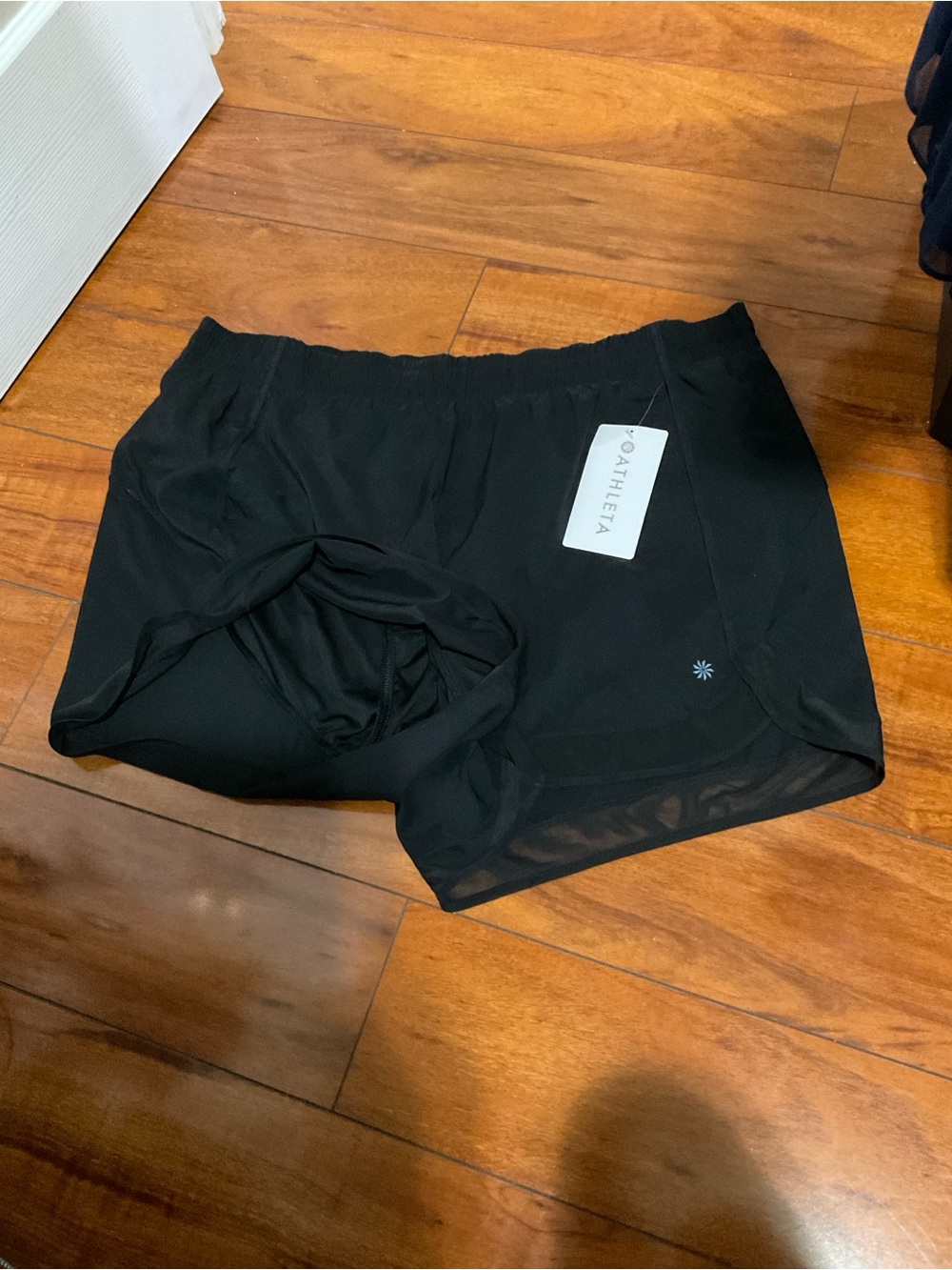 Athleta Black Two-in-One Performance Shorts